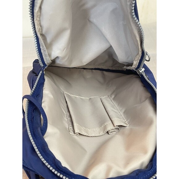 Kipling Challenger Backpack Navy Blue Nylon Travel Bag BP3761-431 EUC - Picture 7 of 14